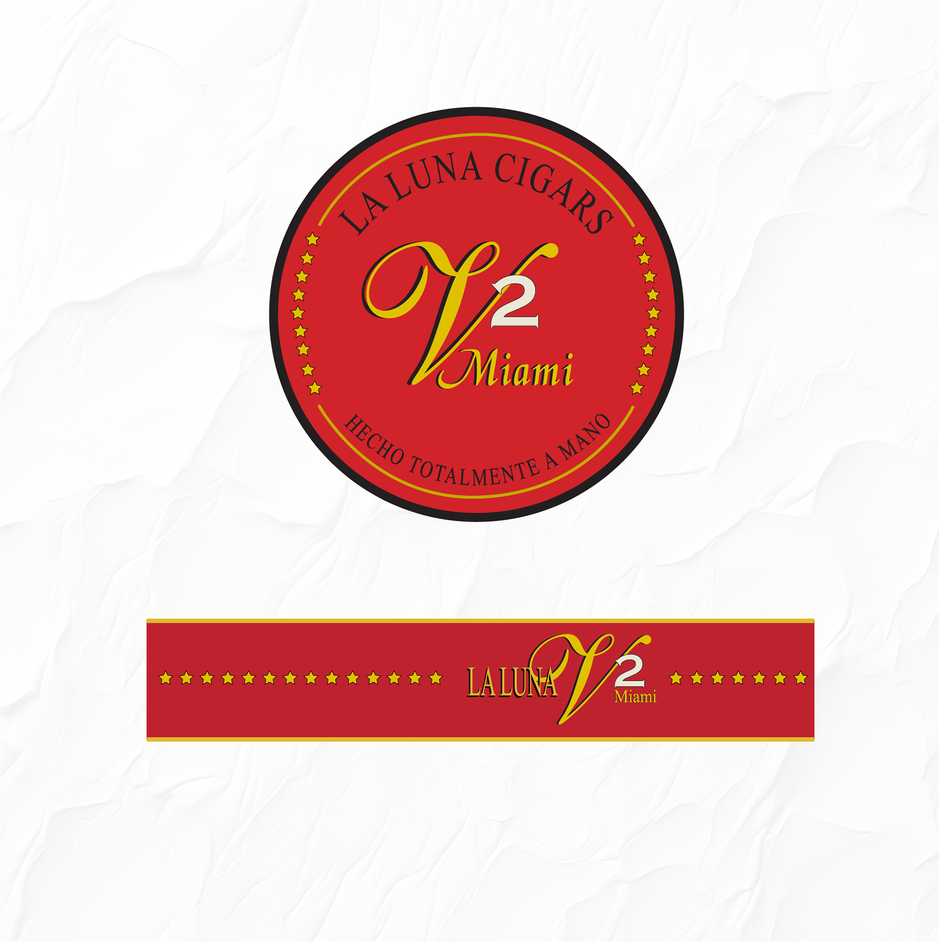 La Luna V2 Cigar/Sticker Design