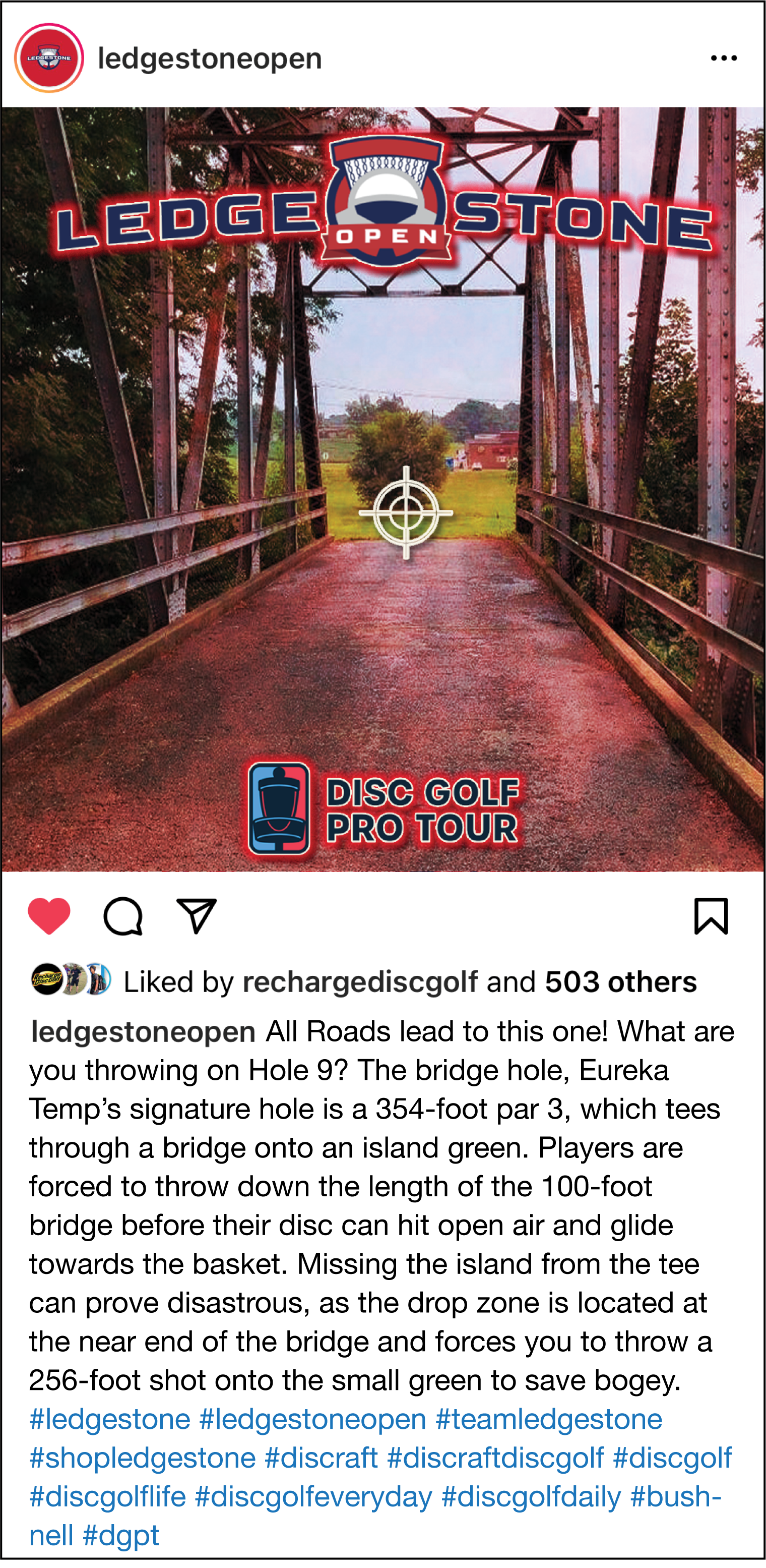 Hole 9 Sample Post IG Ledgestone