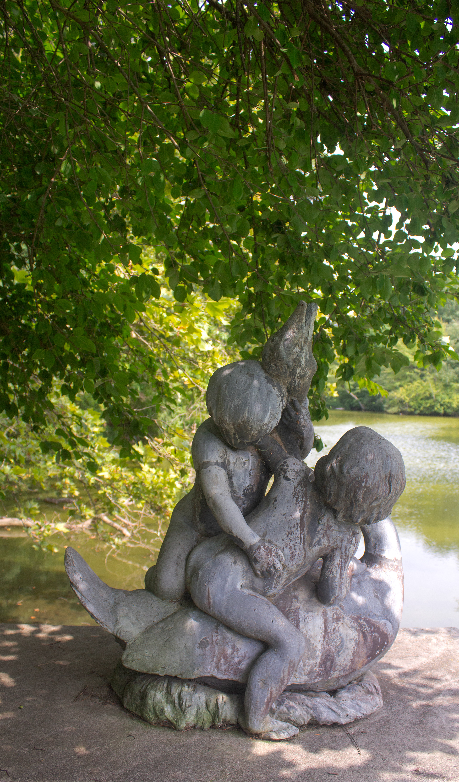 One of the East Lake statue. Old Westbury, NY.