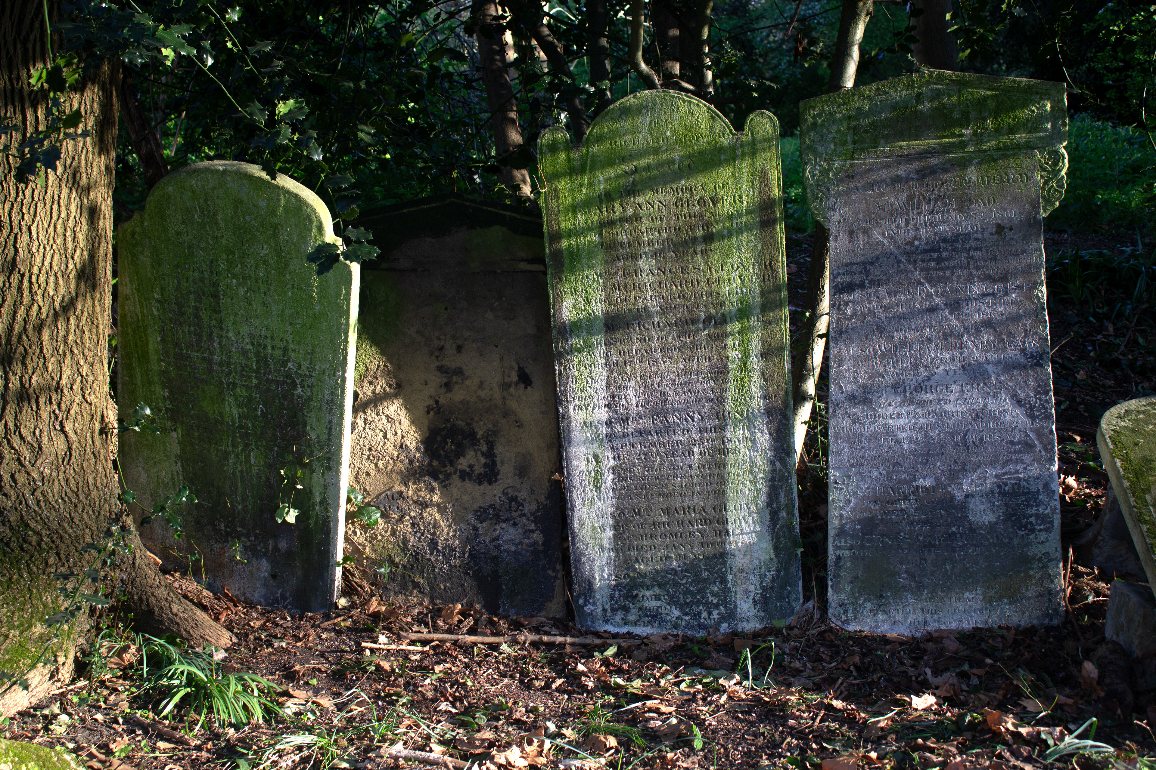 TOWER HAMLET CEMETERY. LONDON, UK