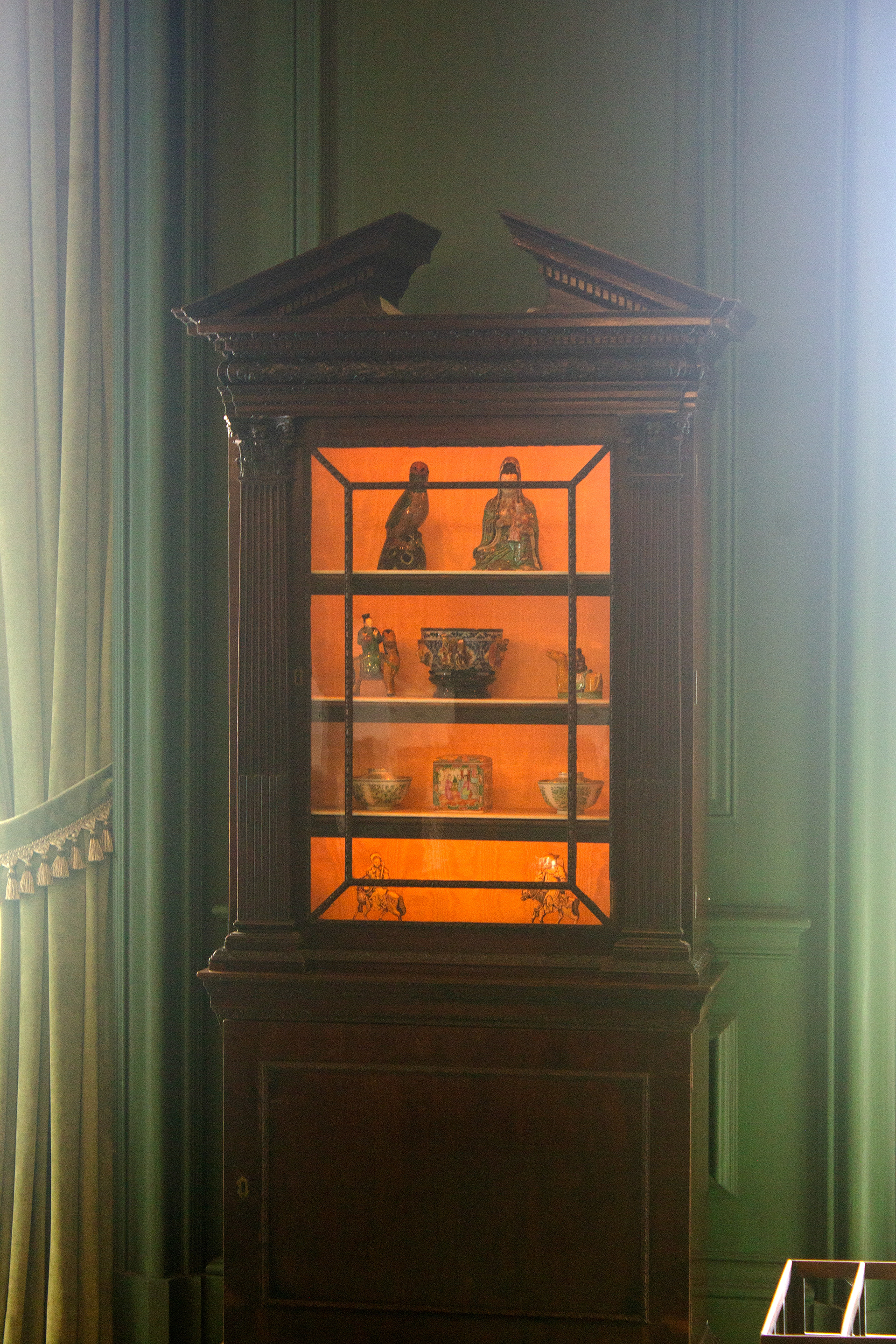 Inside Mr. Phipps Room located on the first floor. Old Westbury, NY.
