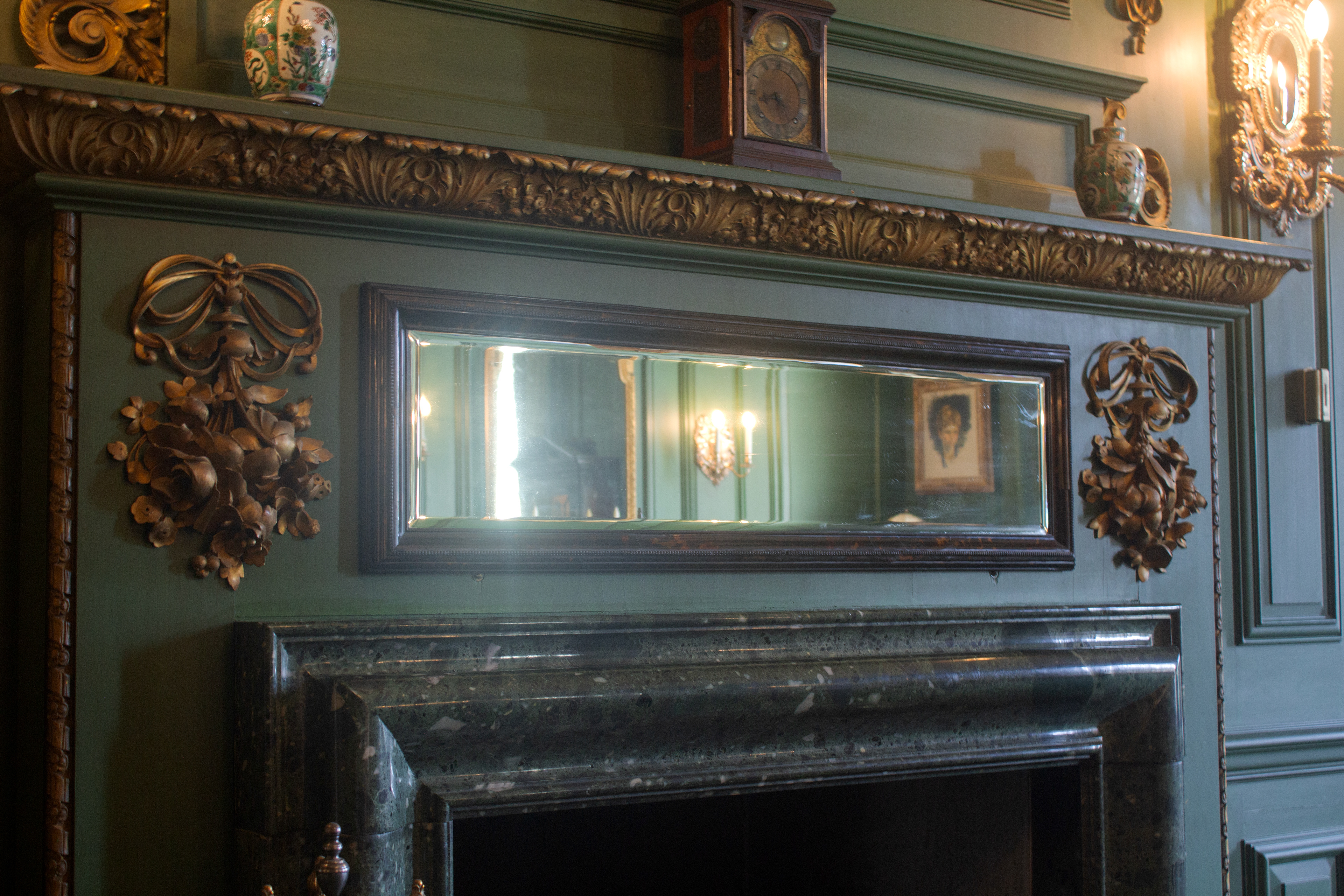 Inside Mr. Phipps Study Room located on the first floor. Old Westbury, NY.
