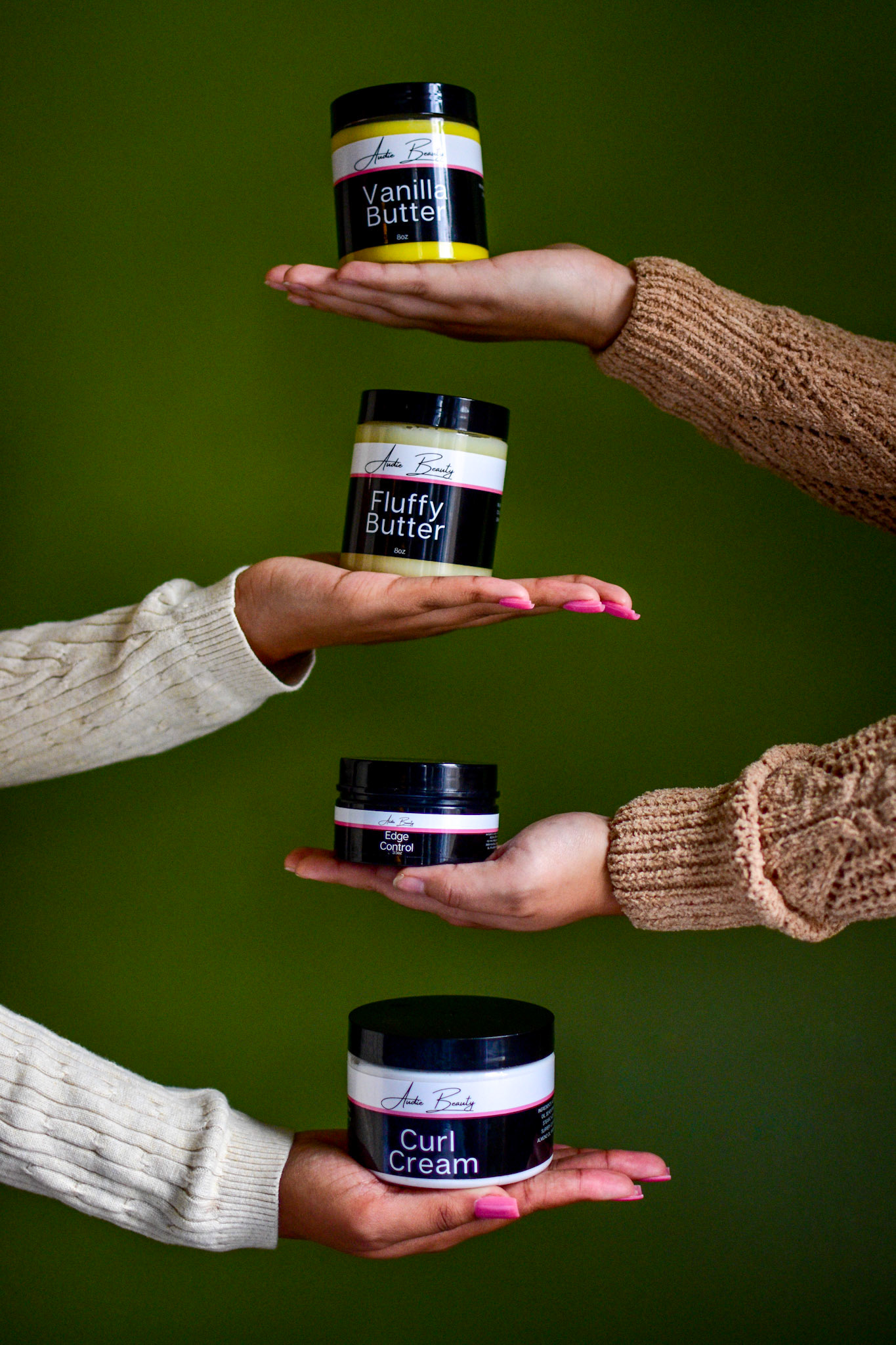 Audie Beauty Hair Product Images 2021