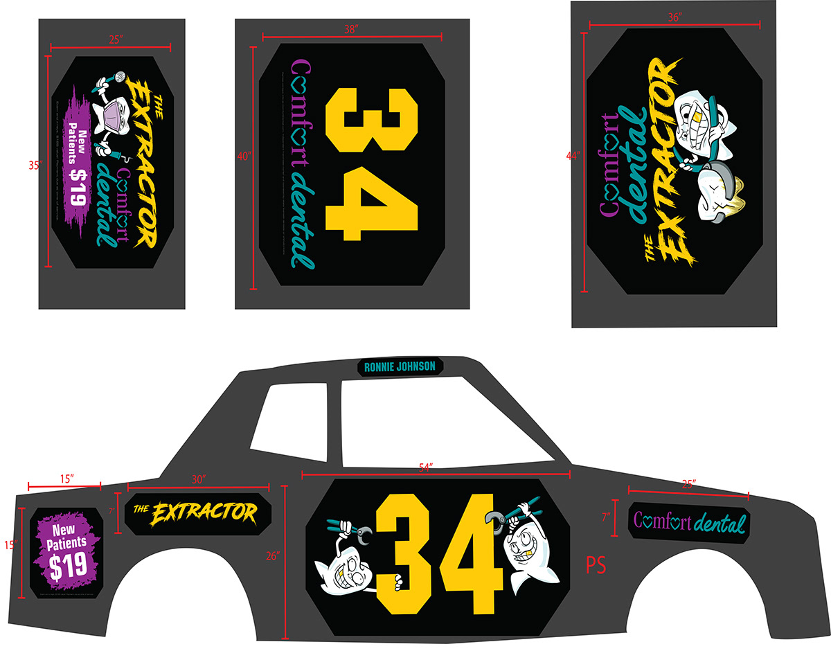 Comfort Dental Derby Car Design
