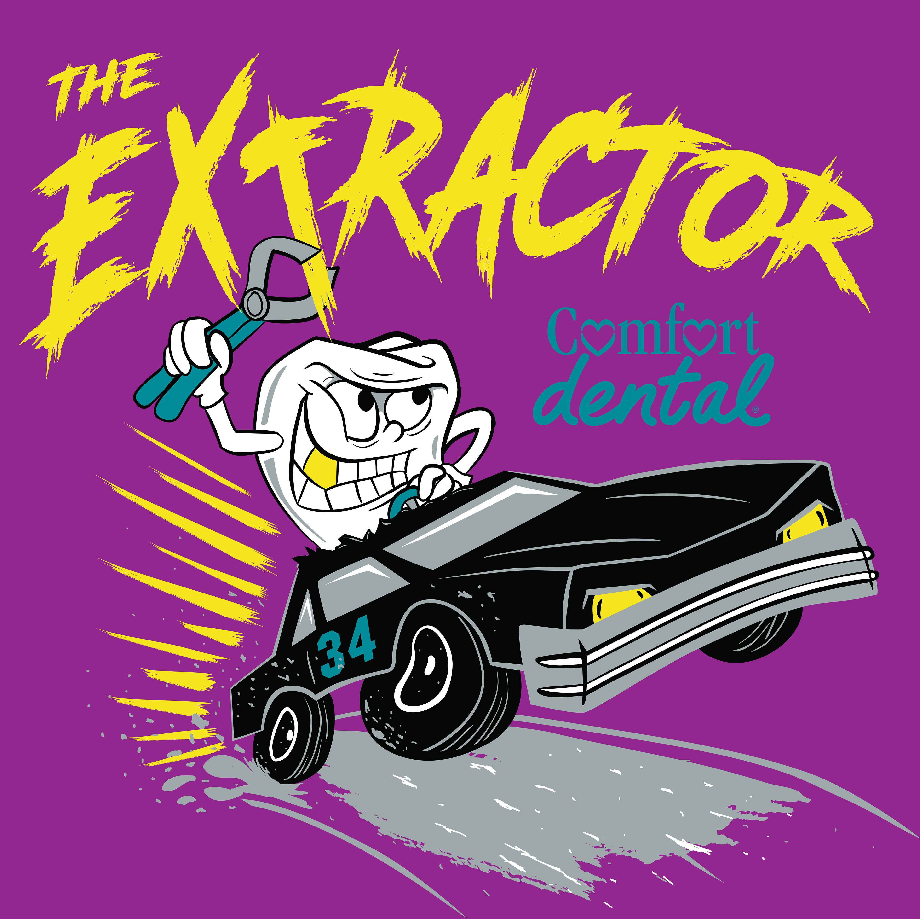 Comfort Dental T-Shirt Design