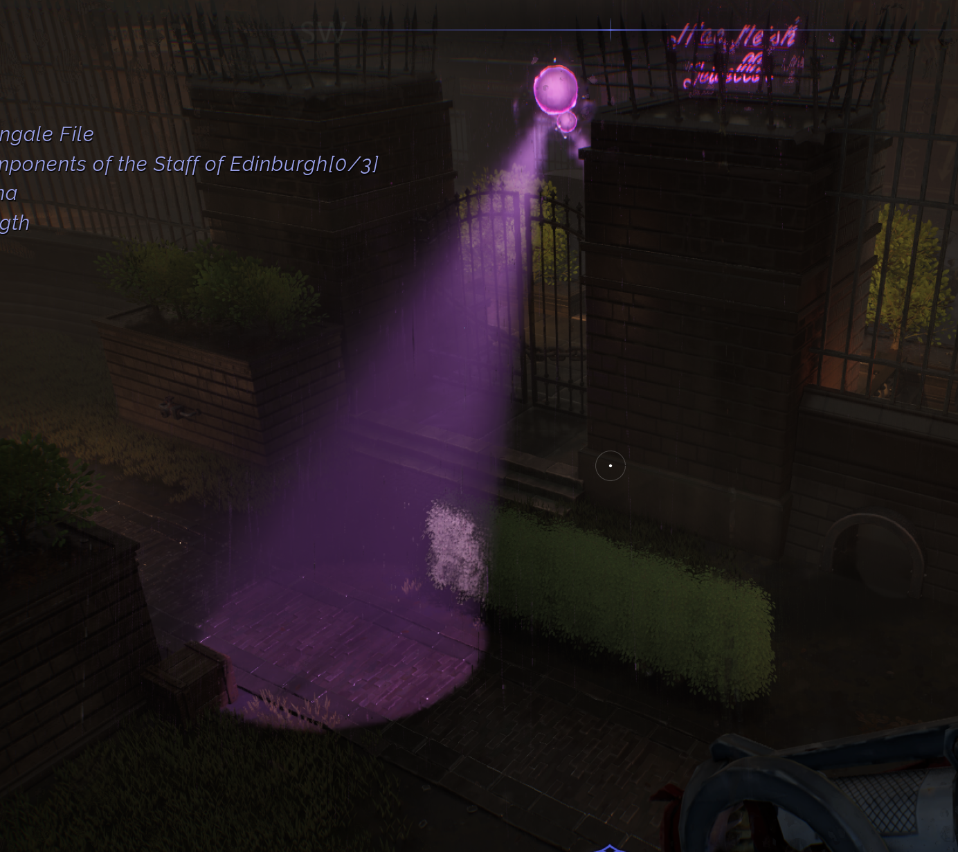 Magic Eye Spotlight - a spotlight that scans over a wide area slowly and predictably. If it observes a player, it triggers security devices and attracts nearby NPCs.