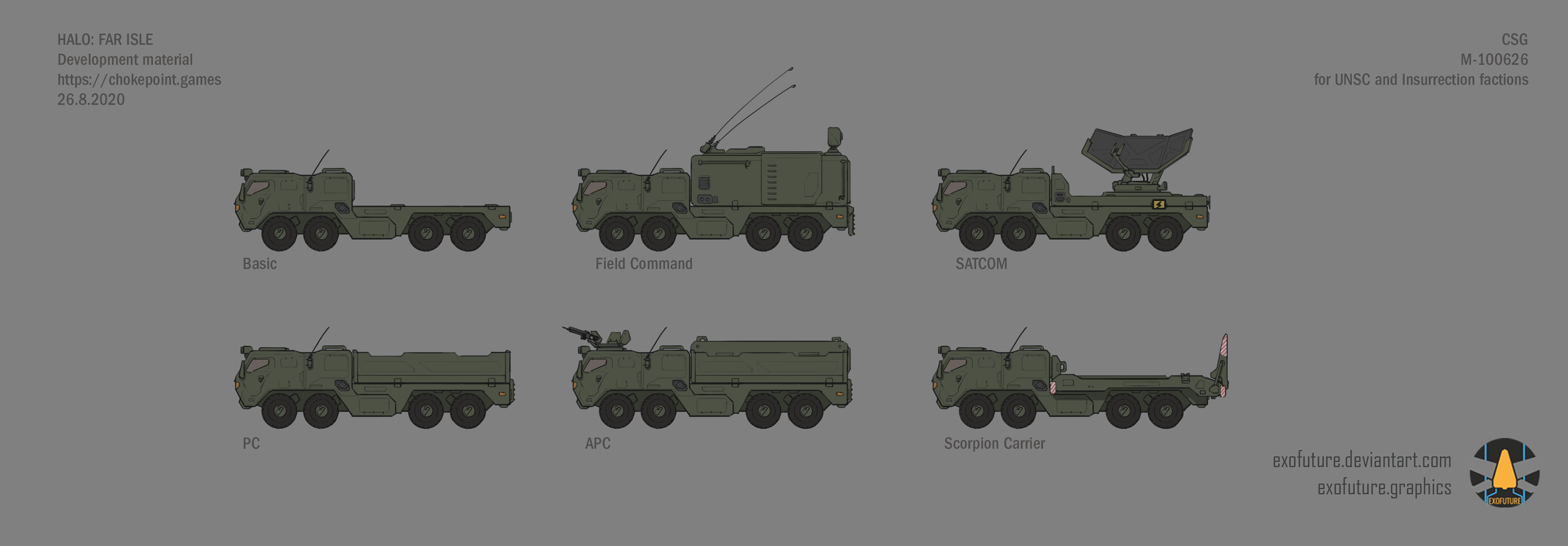UNSC trucks.