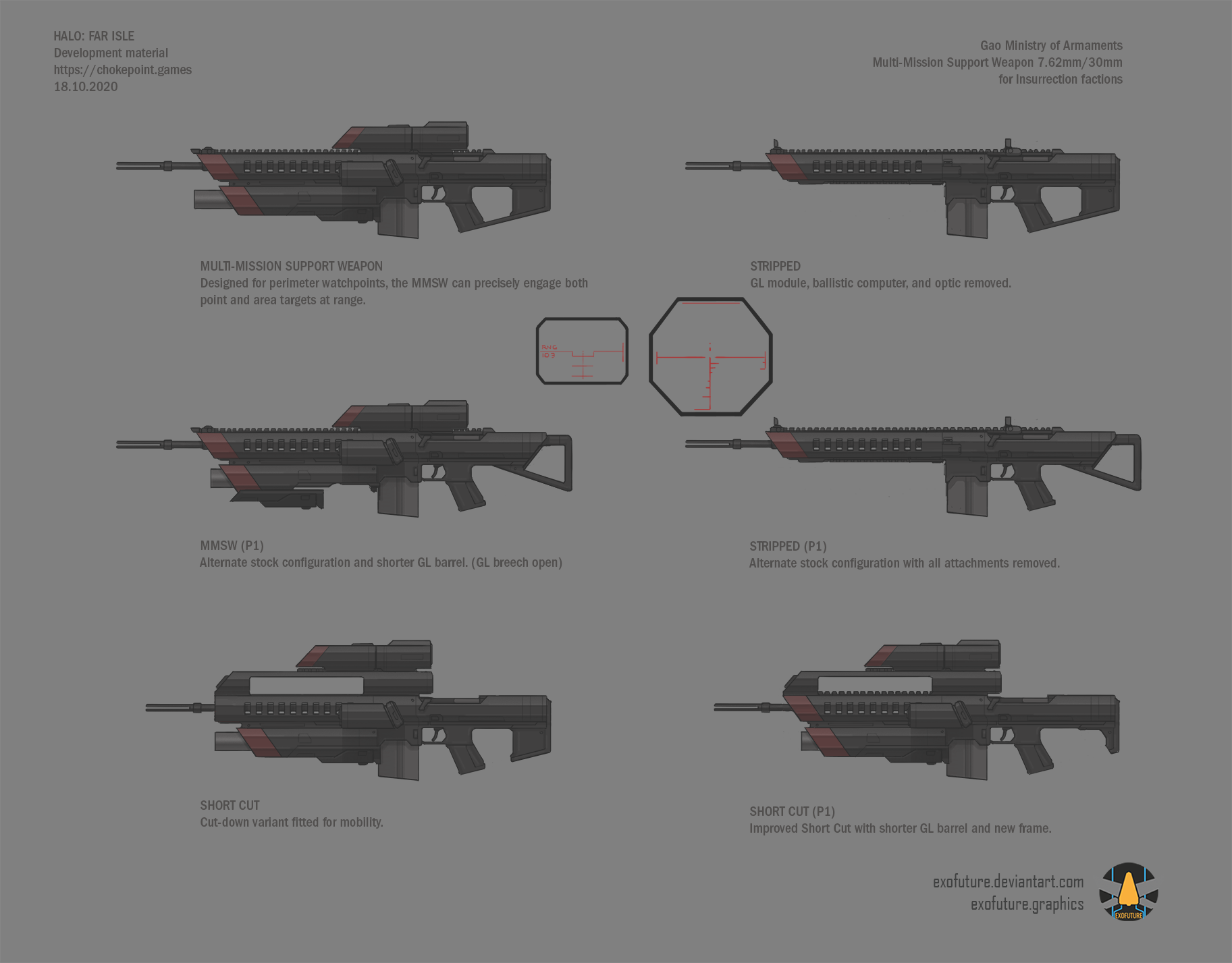 Insurrectionist DMR with grenade launcher (further development)