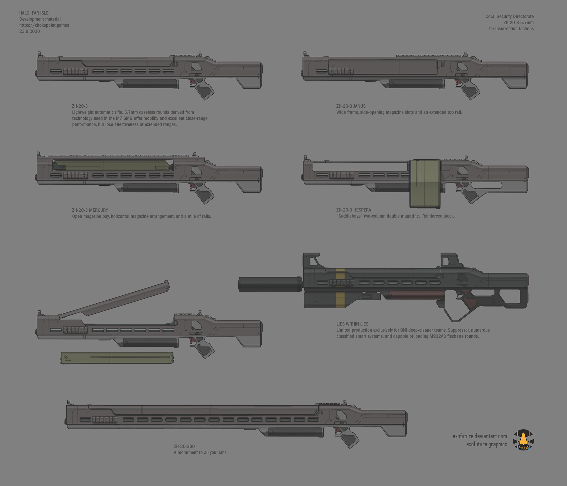 Insurrectionist automatic rifle.