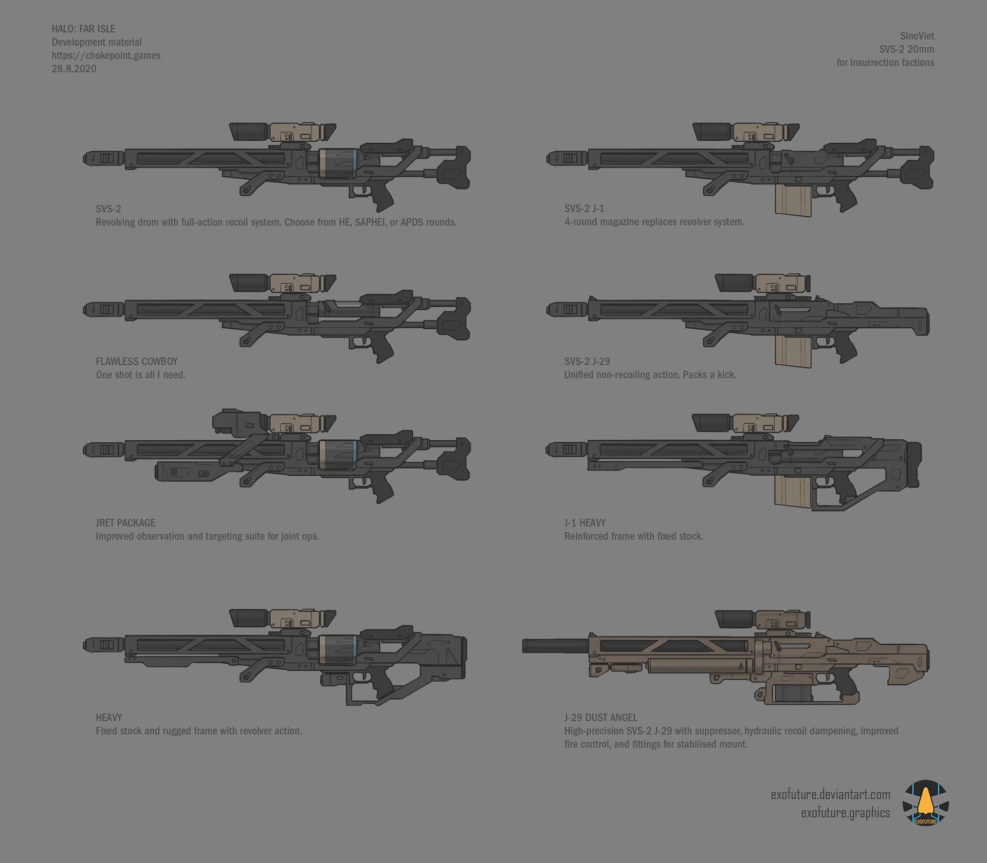 Insurrectionist sniper rifle.