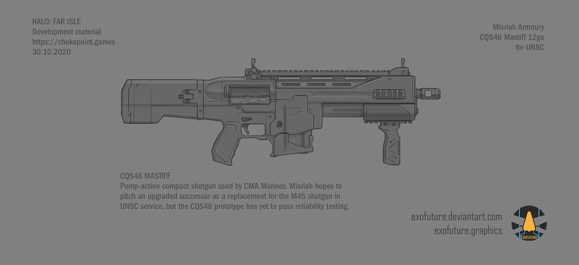 The Mastiff, an earlier model of the Bulldog from Halo Infinite.