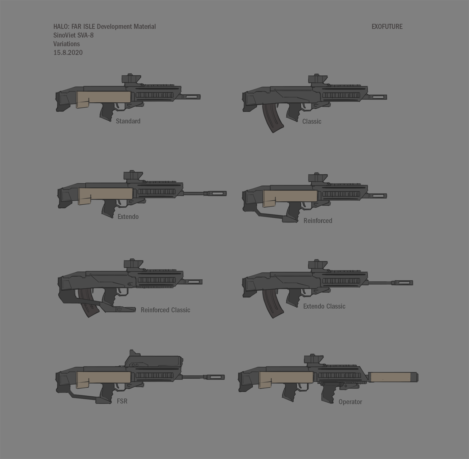 Insurrectionist assault rifle.