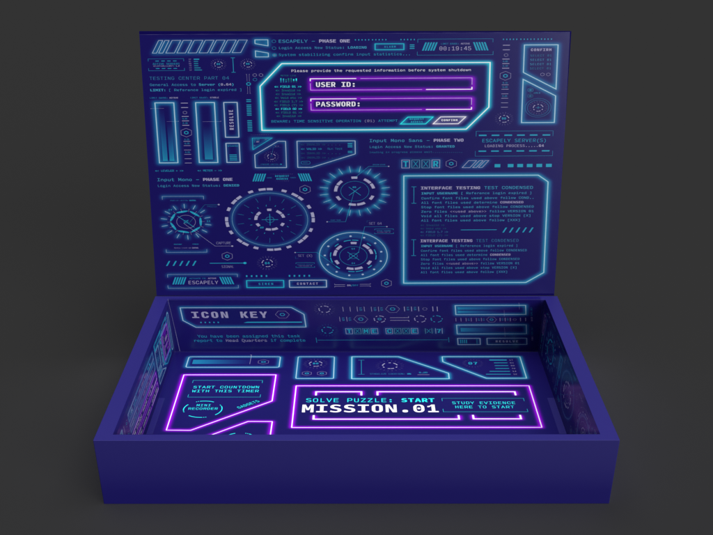 SPY EDITION - ESCAPELY: Escape Room in a Box