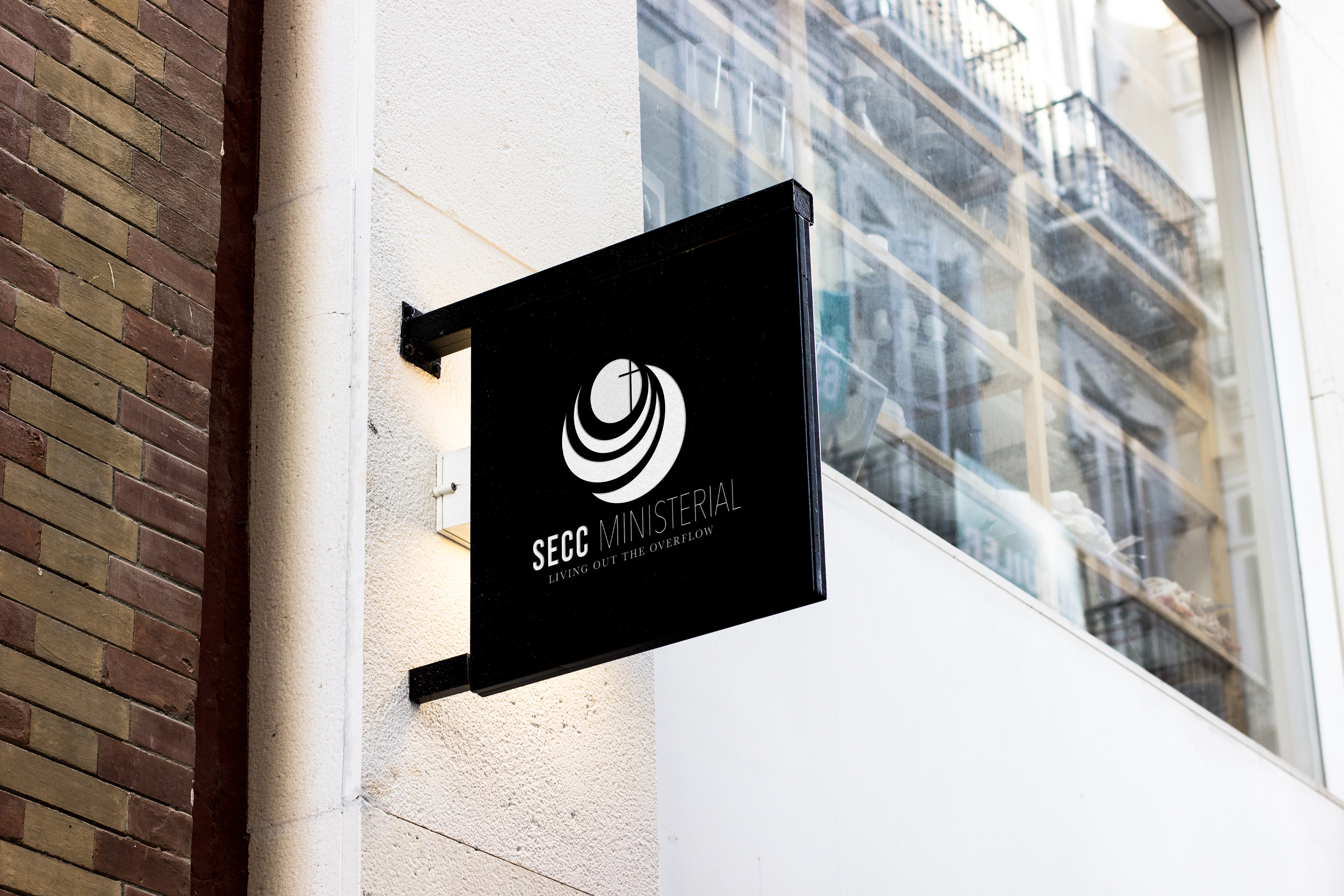 SECC Ministerial Department - Storefront Sign