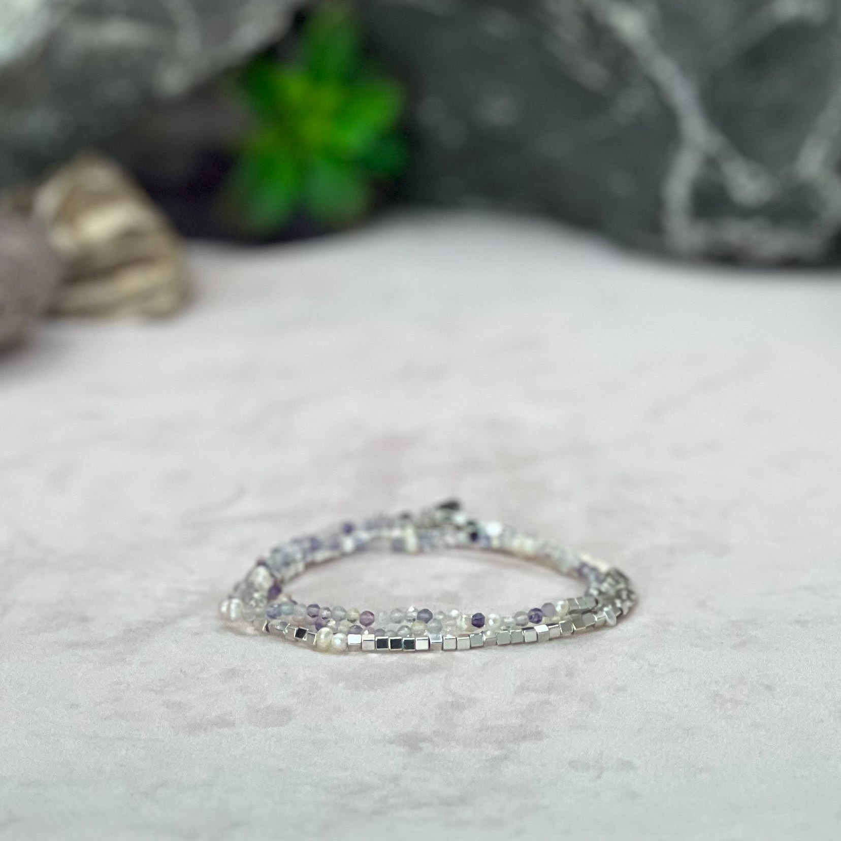 Fluorite, Freshwater Pearls