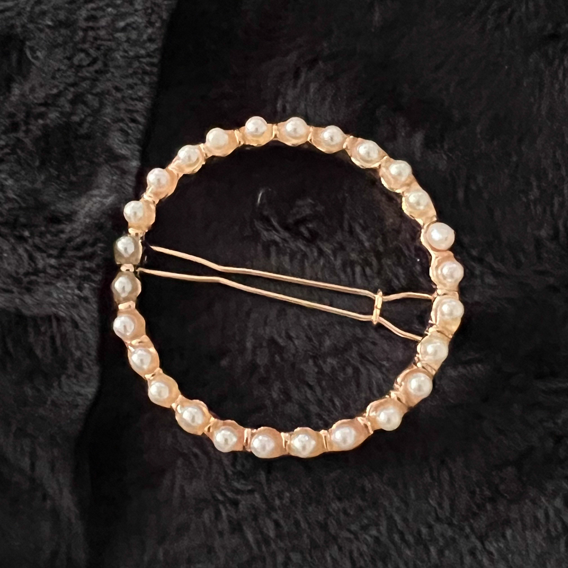 Handmade Faux Pearl Barrette