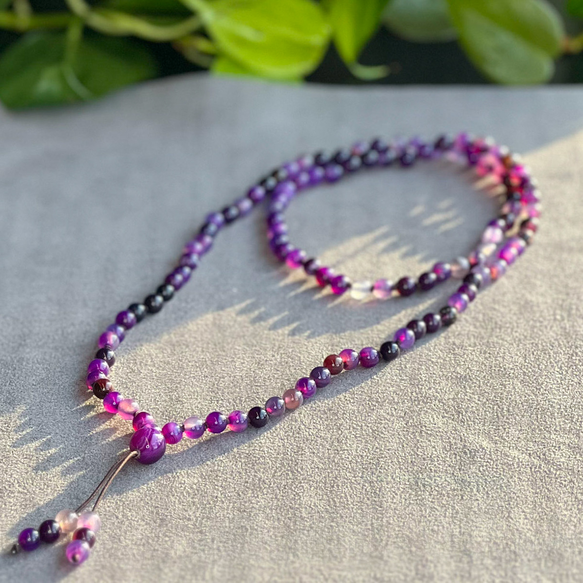 108 Bead Amethyst Purple Mala