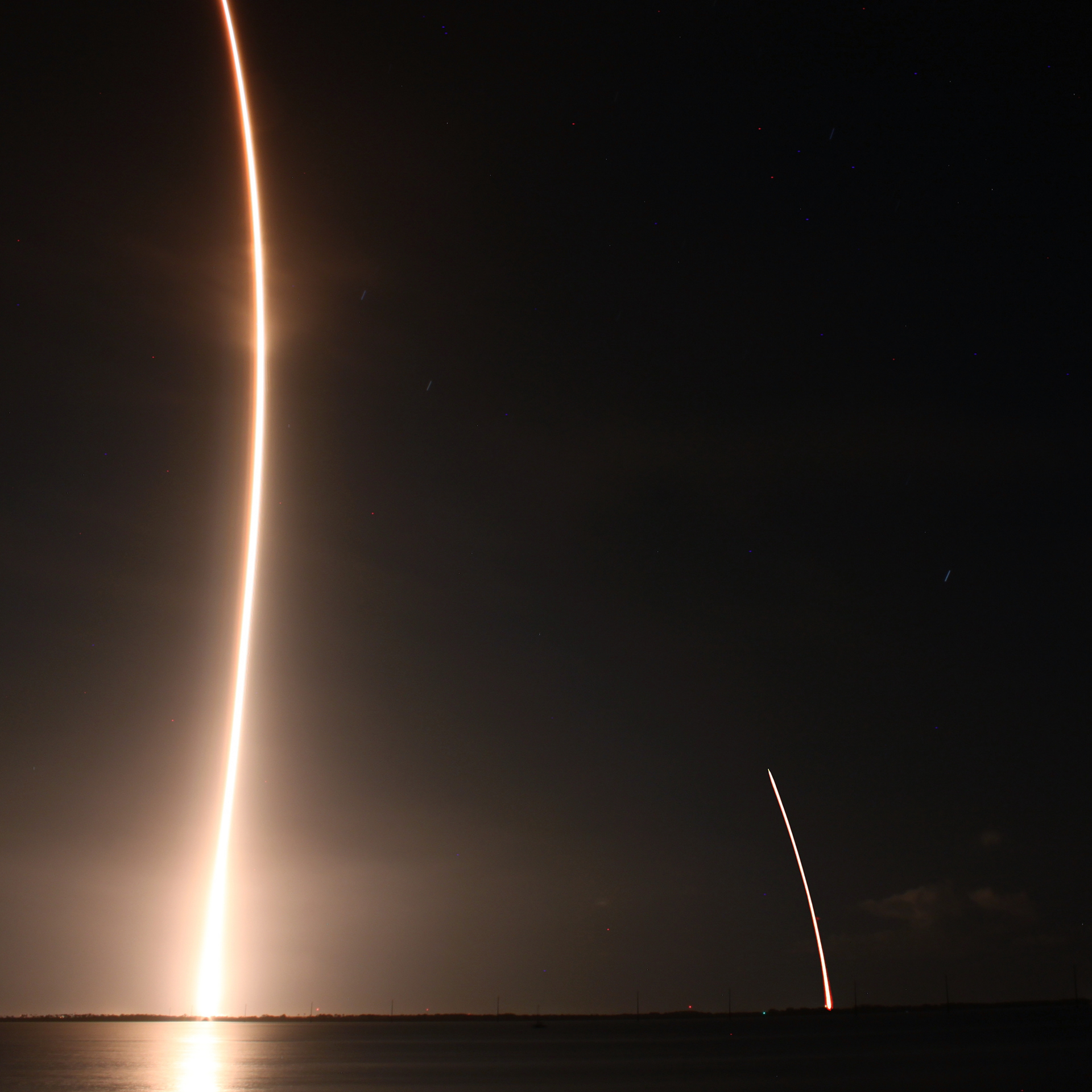 Zuma Mission Launch & Landing (January 7, 2018)