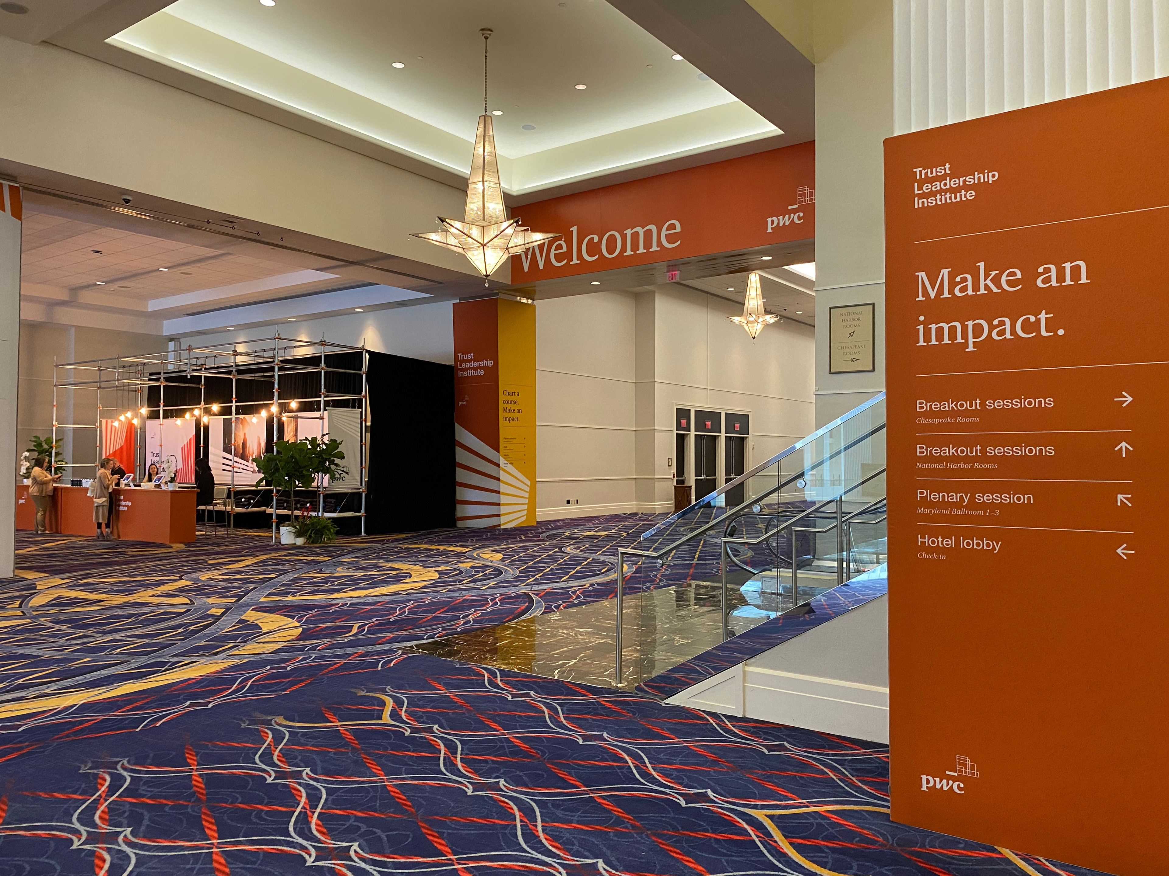 Welcome wayfinding