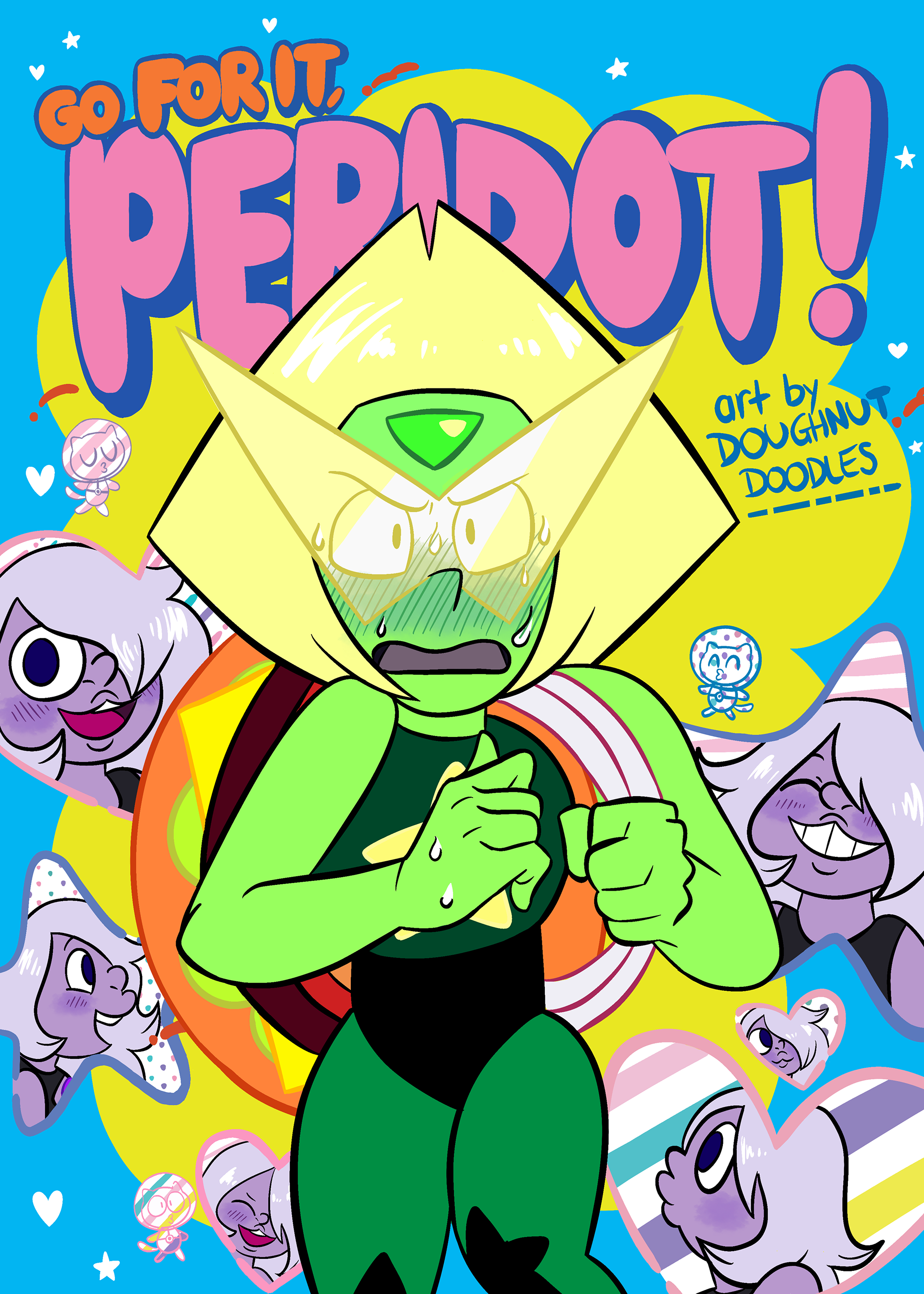 Peridot and Amethyst from Steven Universe