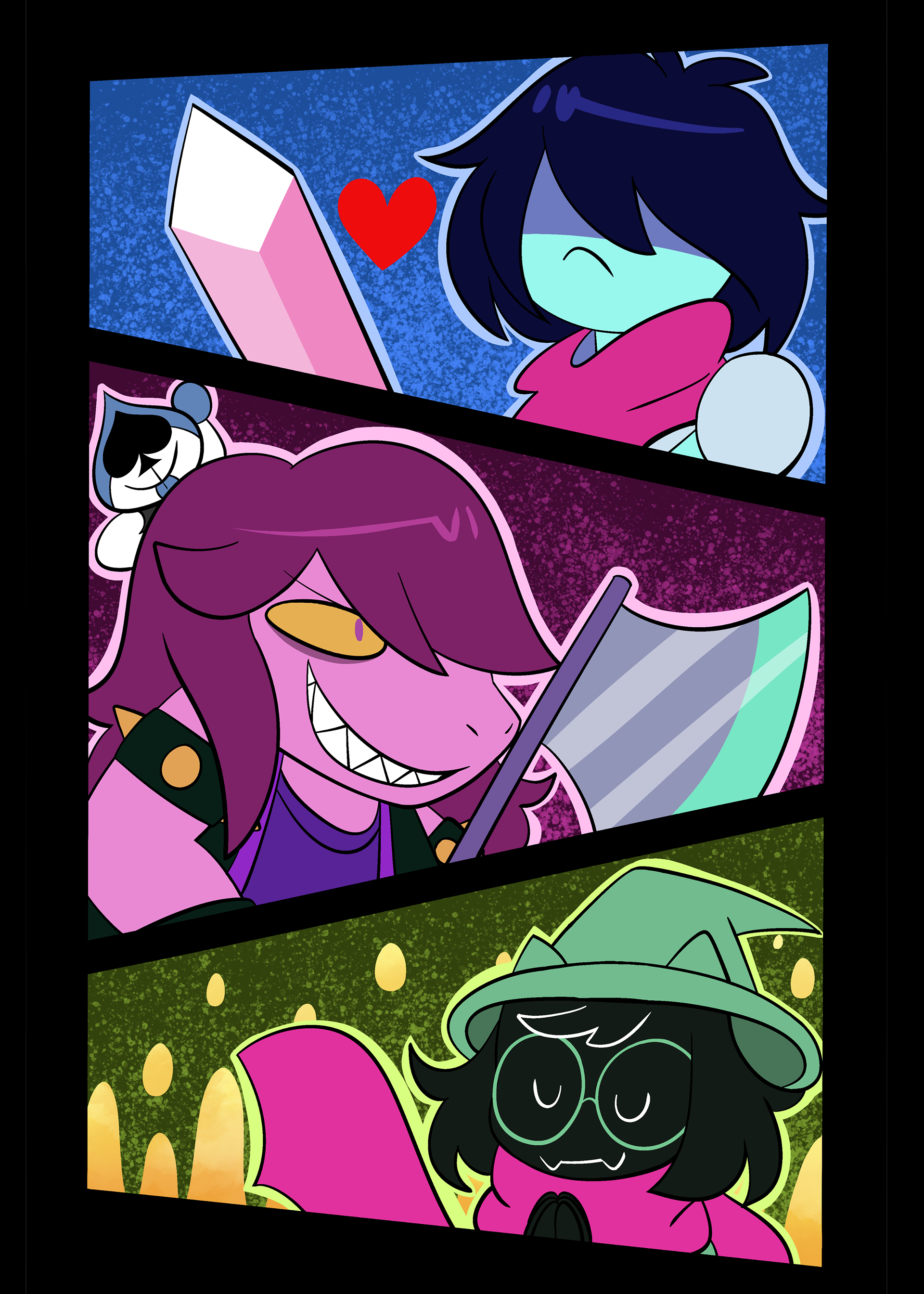 The Fun Gang from Deltarune
