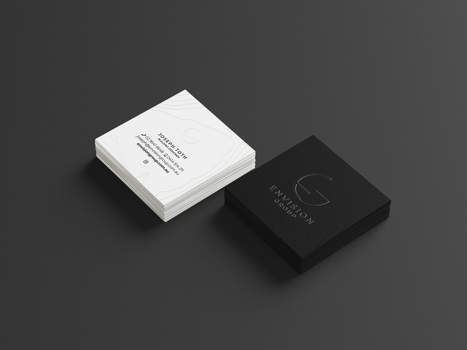 Envision Group - Square Business Card