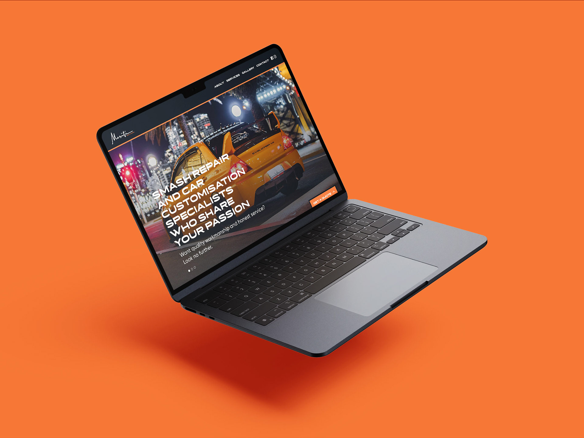 Mesiti Bodyworks - Website Design