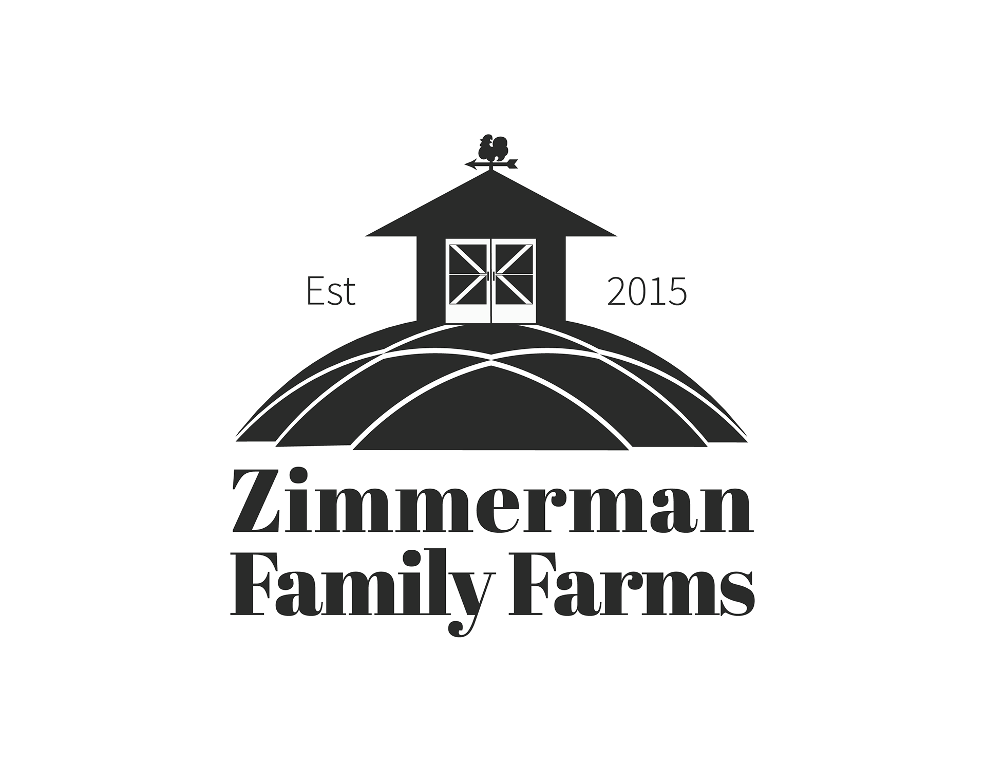 Final Logo Design for Zimmerman Family Farms 2021
