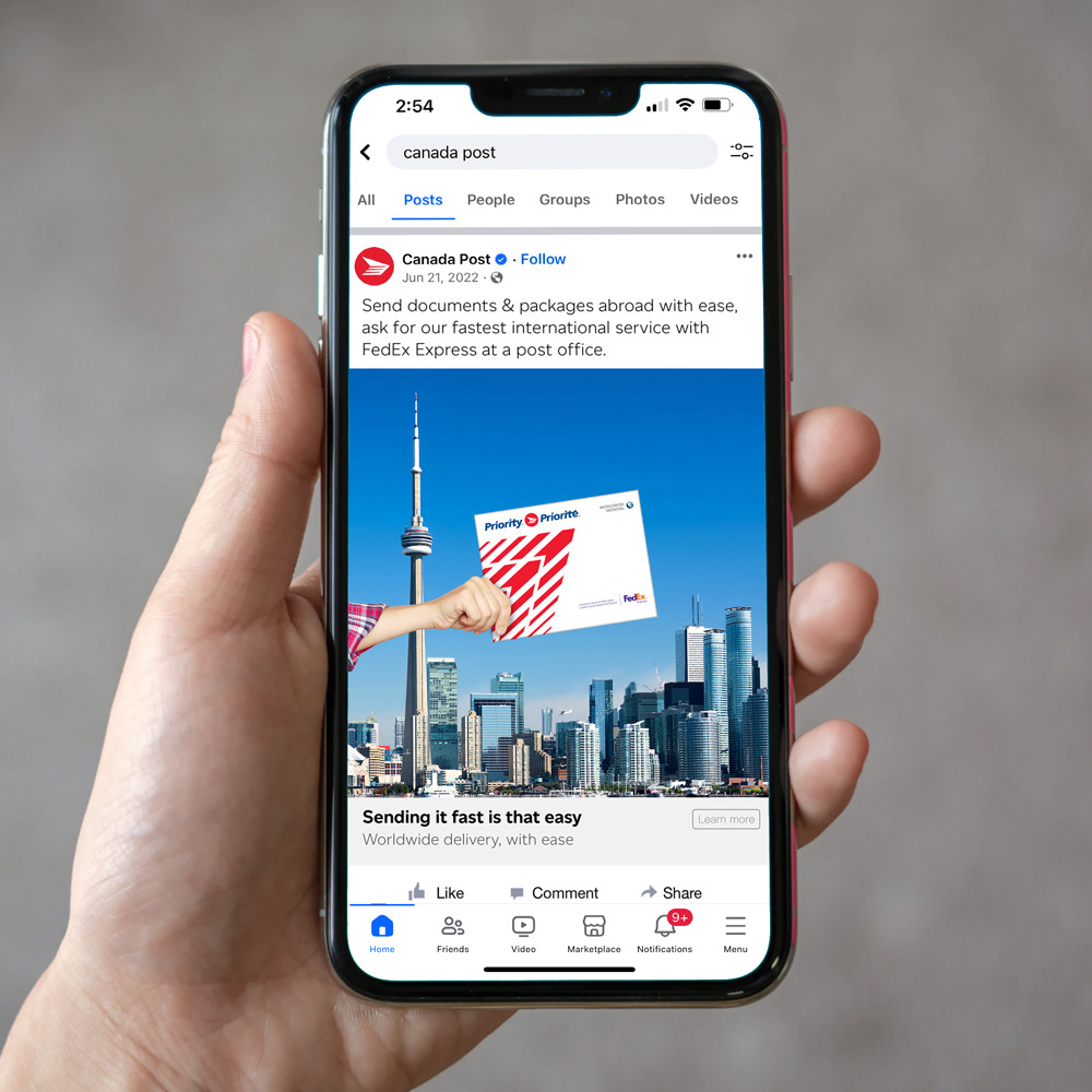 Canada Post - Priority worldwide - Social Video - GTA