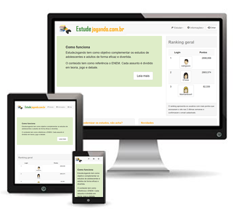 Rede social educativa multiplataformas