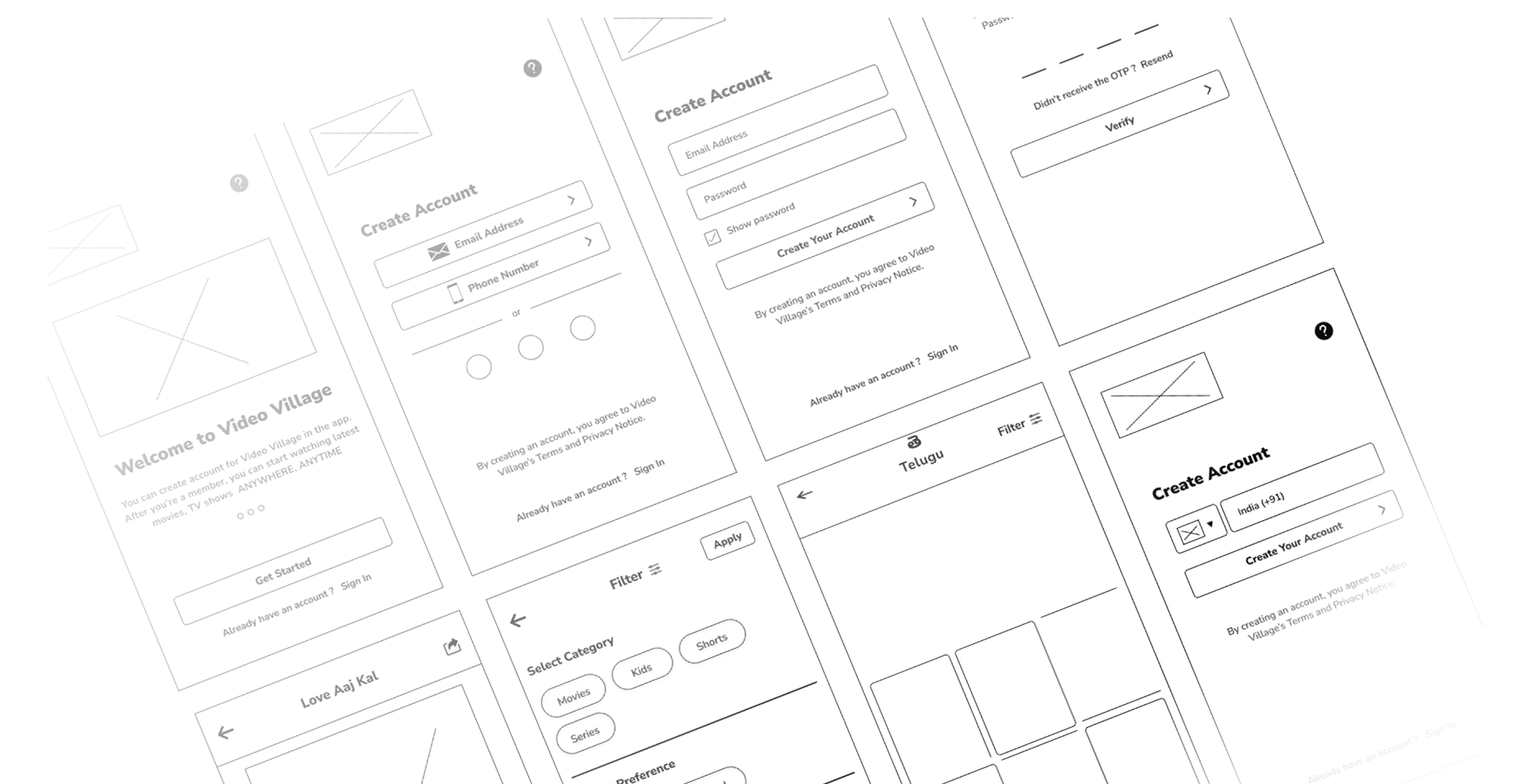 Wireframes