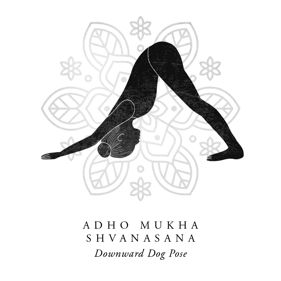 Downward Dog Yoga Pose