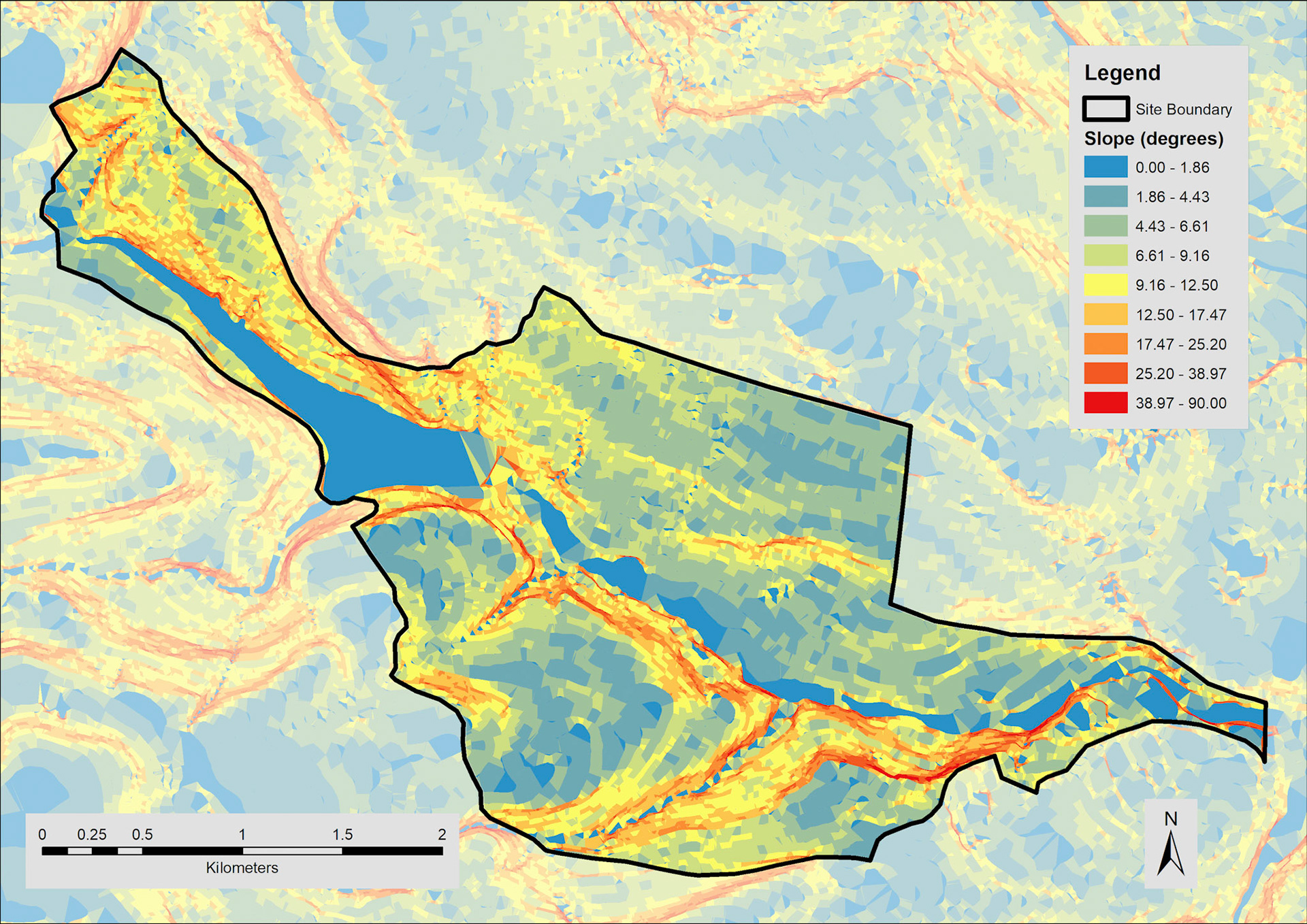 Landform - Steepness