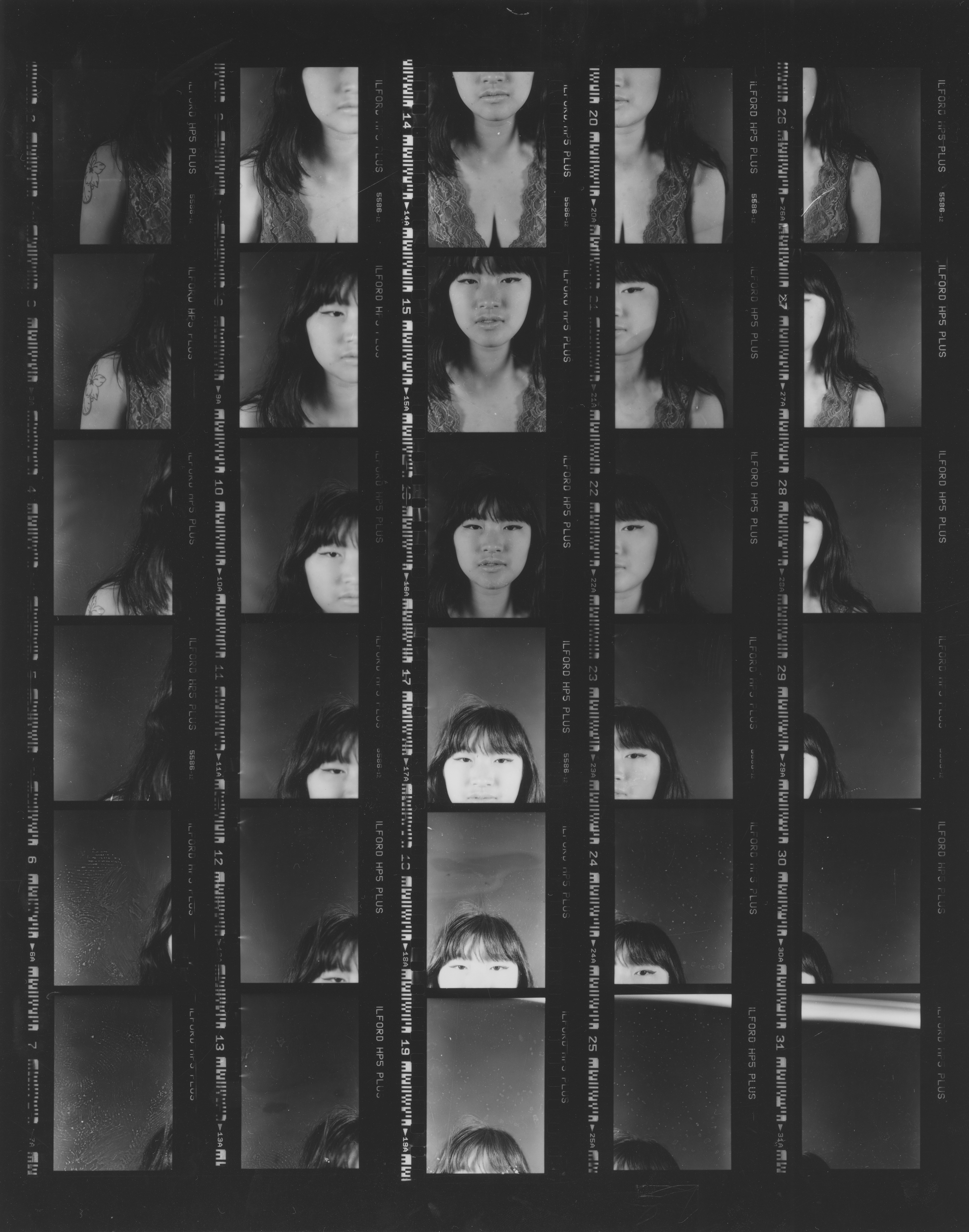 Contact Sheet - Featured in Local Wolves Girlhood Issue