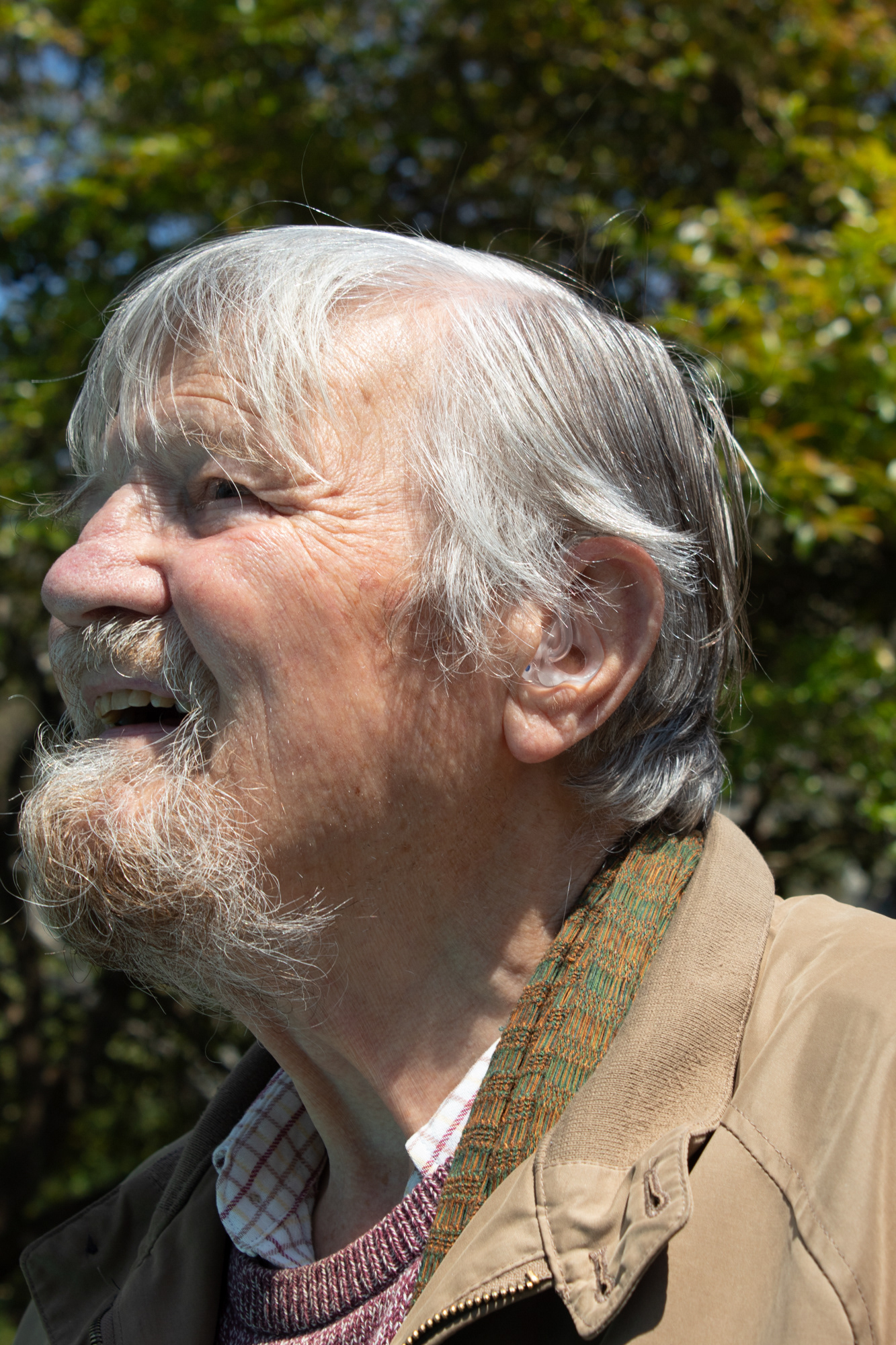 David Graham started to lose his hearing in about 2000. His recent stroke made his hearing difficulty more apparent. "I’m a fan of classical and traditional jazz," he says, "and for a while [before hearing aids] I could hear the drums mainly.. but things like the violin are more difficult.”