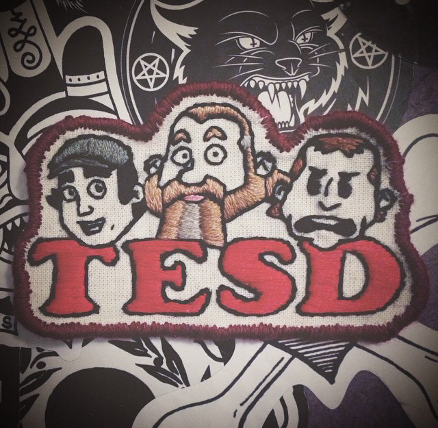 Commissioned patch, embroidered way back in 2015