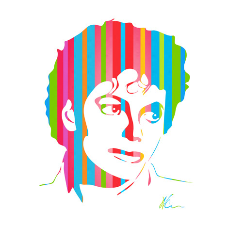 Michael Jackson Pop Art By William Cuccio