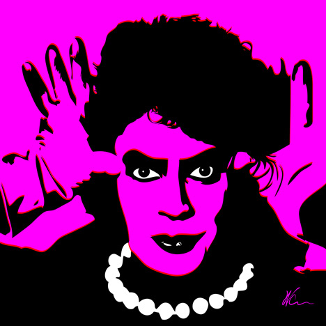 Rocky Horror Pop Art By William Cuccio