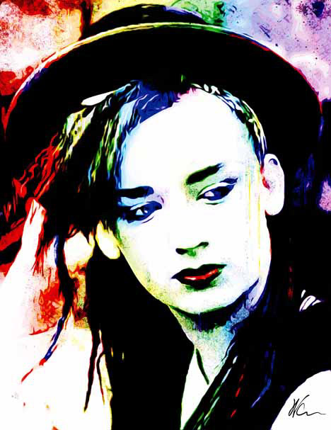 Boy George | Pop Art by William Cuccio