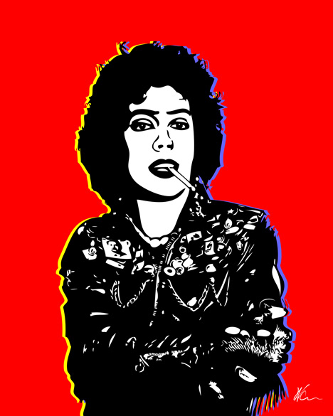 Dr Frank N Furter | Pop Art by William Cuccio