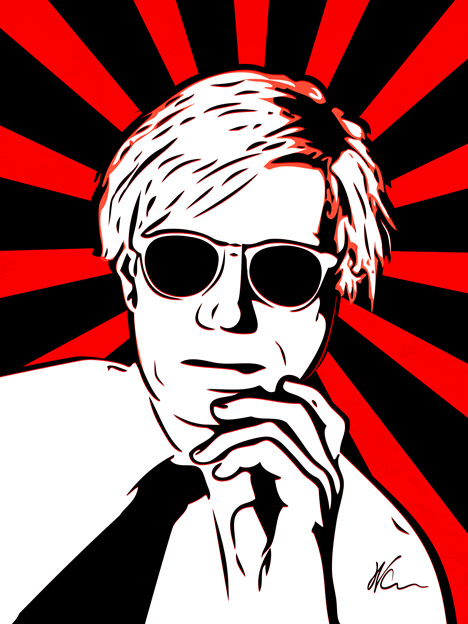 Andy Warhol Pop Art By William Cuccio