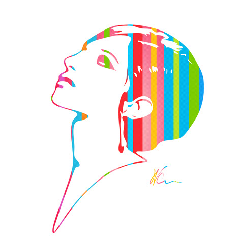 Barbra Streisand Pop Art By William Cuccio