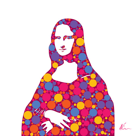 Mona Lisa | Pop Art by William Cuccio