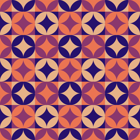 Modern Abstract Pattern by William Cuccio