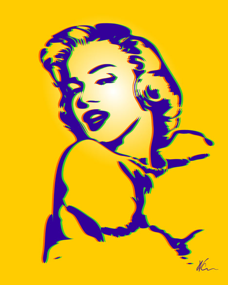 Marilyn Monroe | Pop Art by William Cuccio
