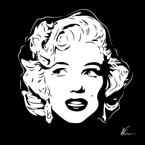 Marilyn Monroe Pop Art By William Cuccio