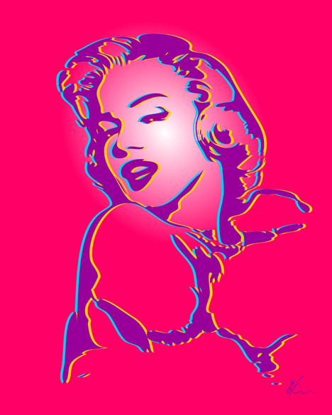 Marilyn Monroe | Pop Art by William Cuccio