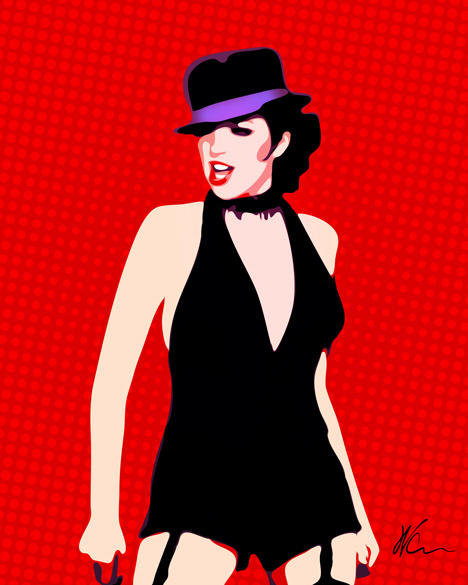 Liza Minnelli Pop Art By William Cuccio