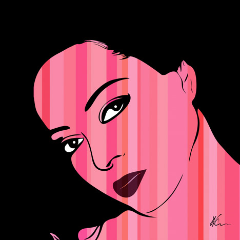 Diana Ross Pop Art By William Cuccio