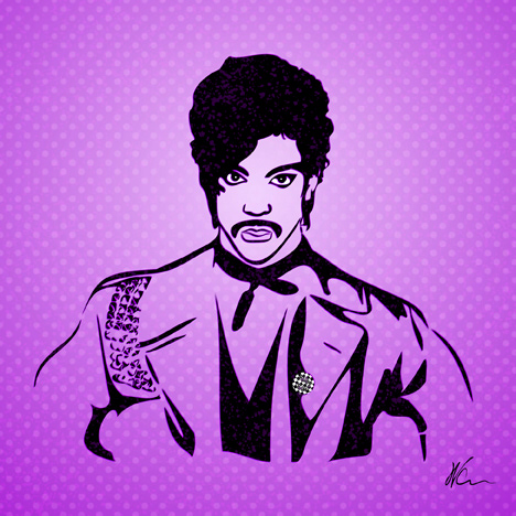 Prince Pop Art By William Cuccio